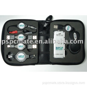 6 in 1 usb kits with mouse and usb pen driver